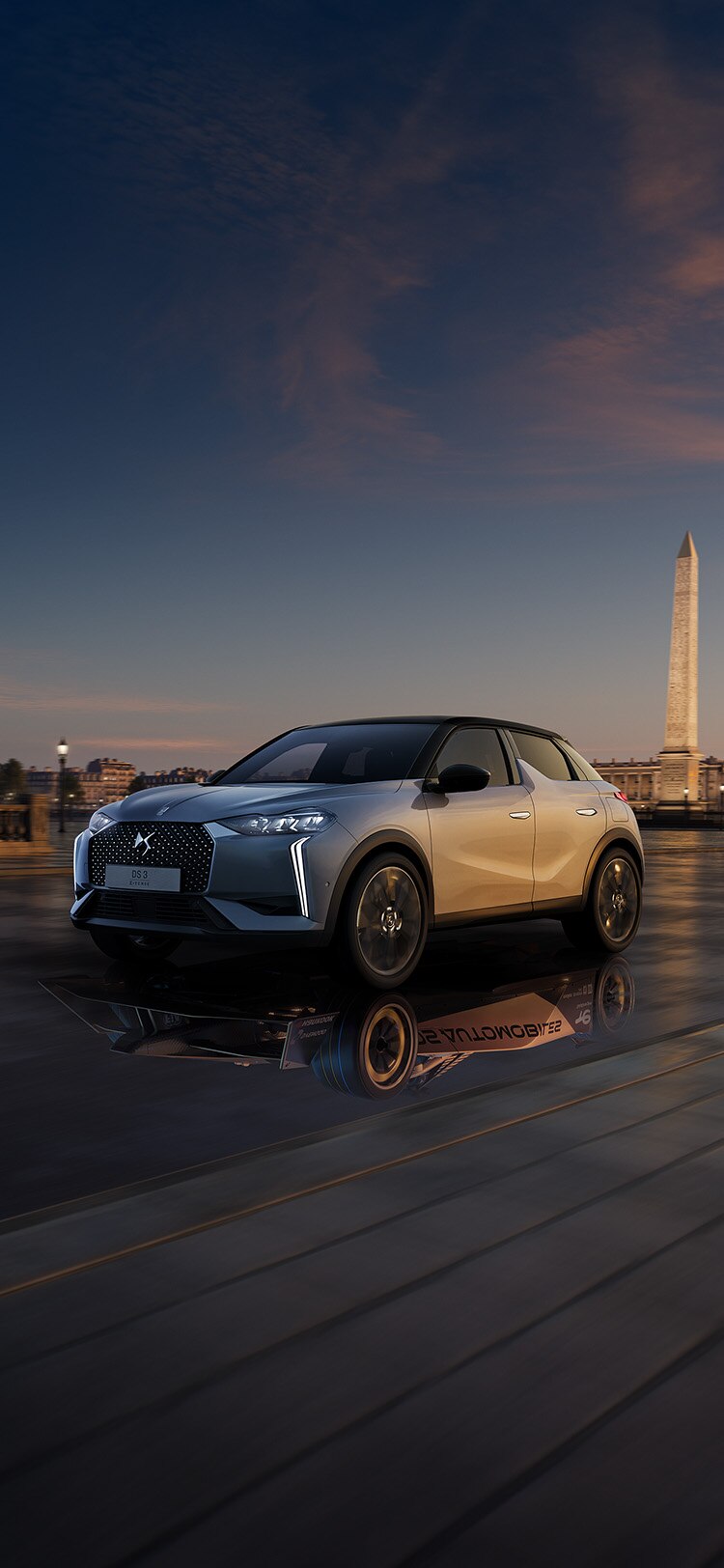 New DS 3 E-Tense 100 ٪ برقی